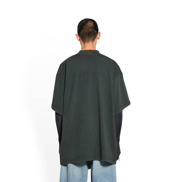 BALENCIAGA / ADIDAS T-SHIRT OVERSIZED IN GREEN - Image 6