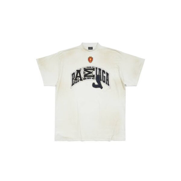 MEN'S BALENCIAGA SKATER T-SHIRT OVERSIZED IN WHITE|BLACK