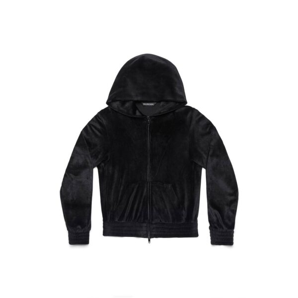 WOMEN'S BB PARIS STRASS ZIP-UP HOODIE FITTED - Image 12