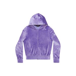 WOMEN'S BB PARIS STRASS ZIP-UP HOODIE FITTED