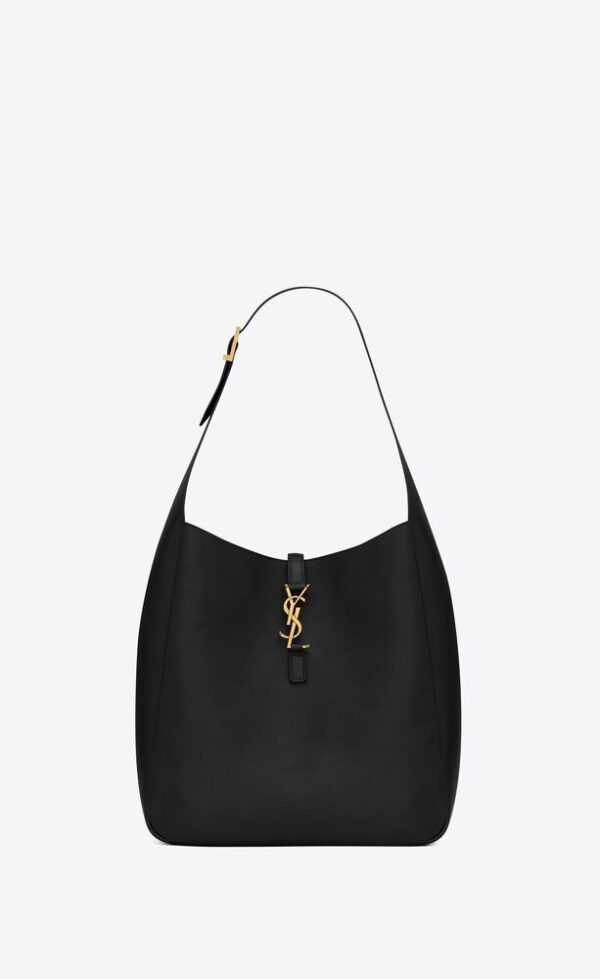 LARGE LE 5 À 7 SUPPLE IN SMOOTH LEATHER
