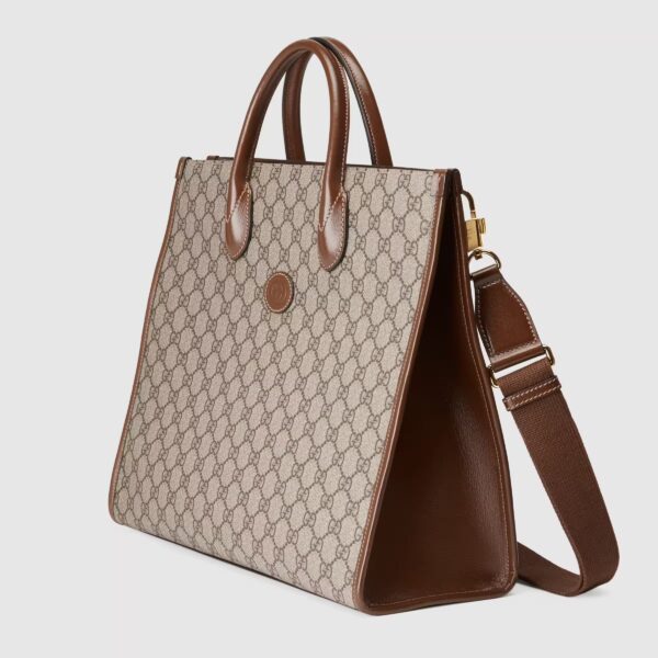 GG Medium tote with Interlocking G - Image 9
