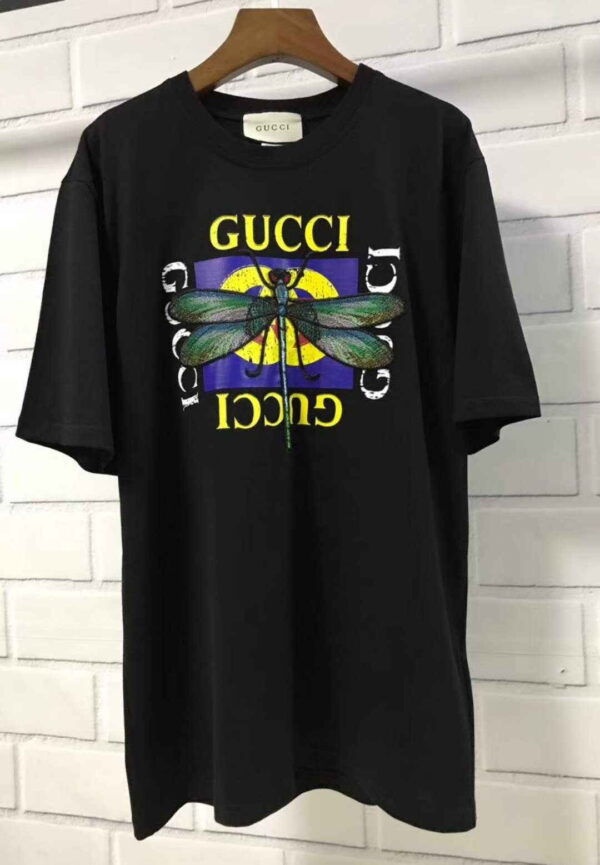 Moth and butterfly print Gucci T-shirt - Image 7