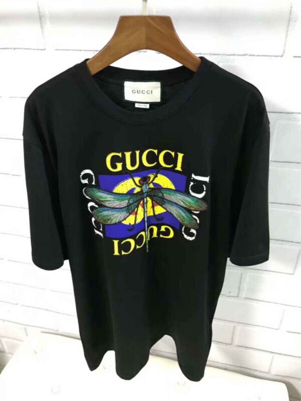 Moth and butterfly print Gucci T-shirt - Image 5