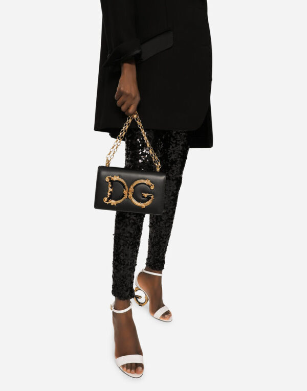 Nappa leather DG Girls shoulder bag - Image 2