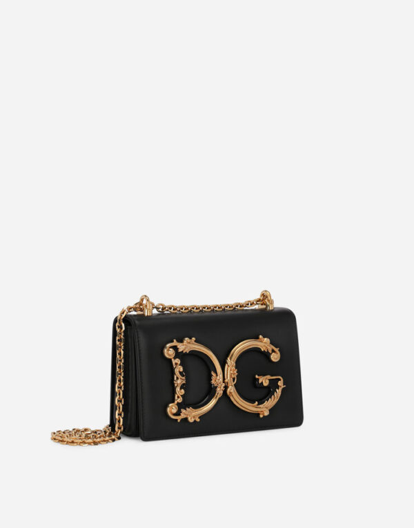 Nappa leather DG Girls shoulder bag - Image 3