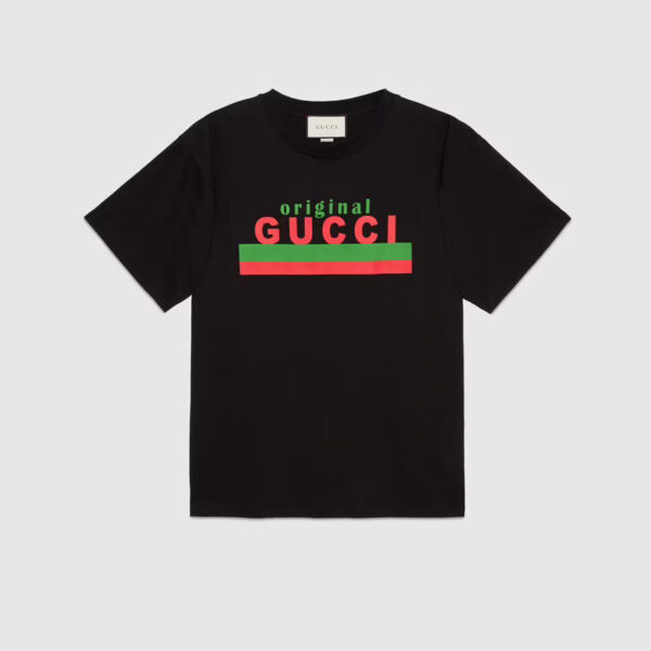 Original Gucci' print oversize T-shirt - Image 6