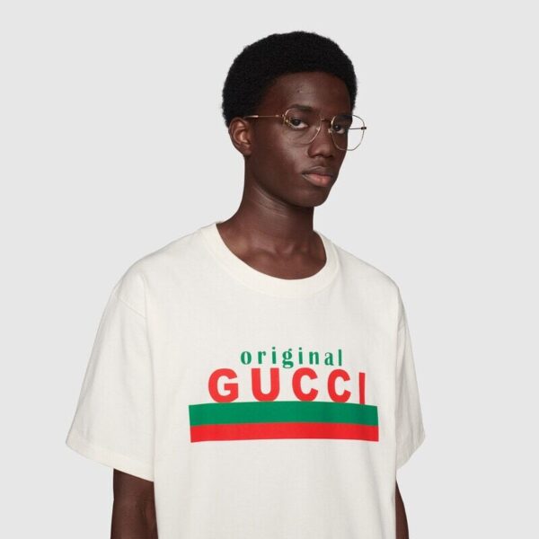 Original Gucci' print oversize T-shirt - Image 5