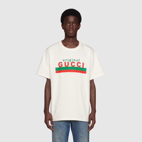 Original Gucci' print oversize T-shirt - Image 4