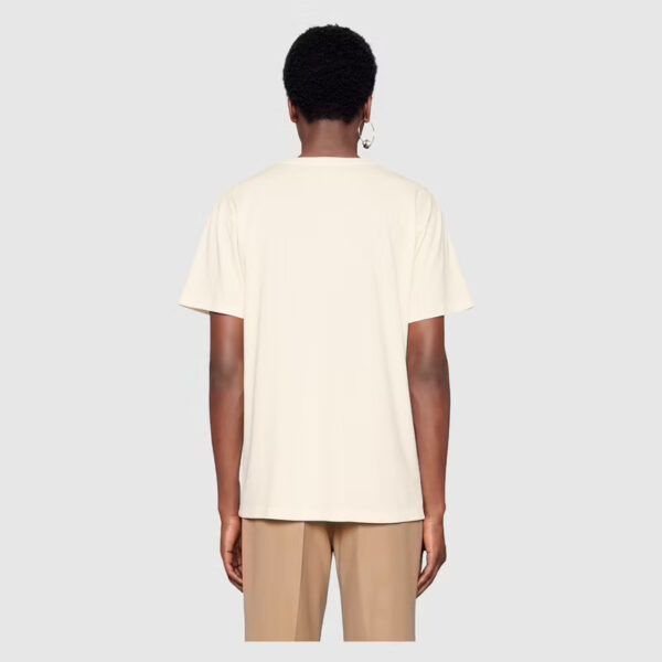 Oversize T-shirt with Interlocking G - Image 4