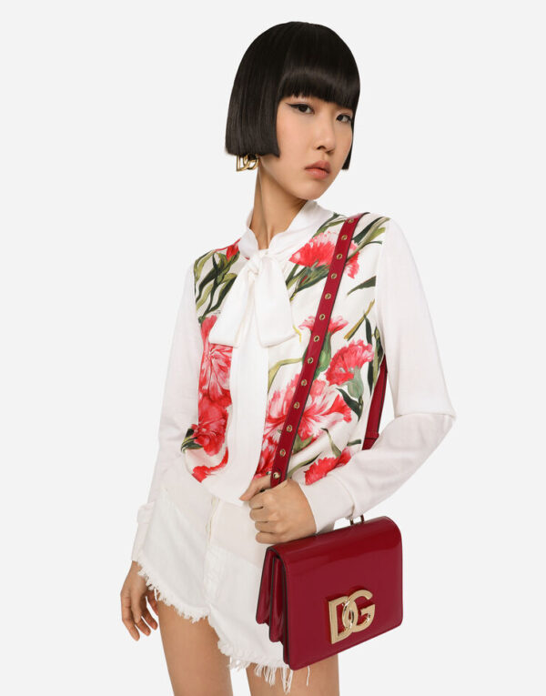 D&G Polished calfskin 3.5 crossbody bag - Image 3