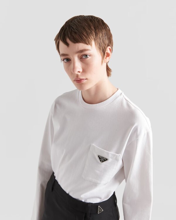 Prada Jersey T-shirt - Image 4