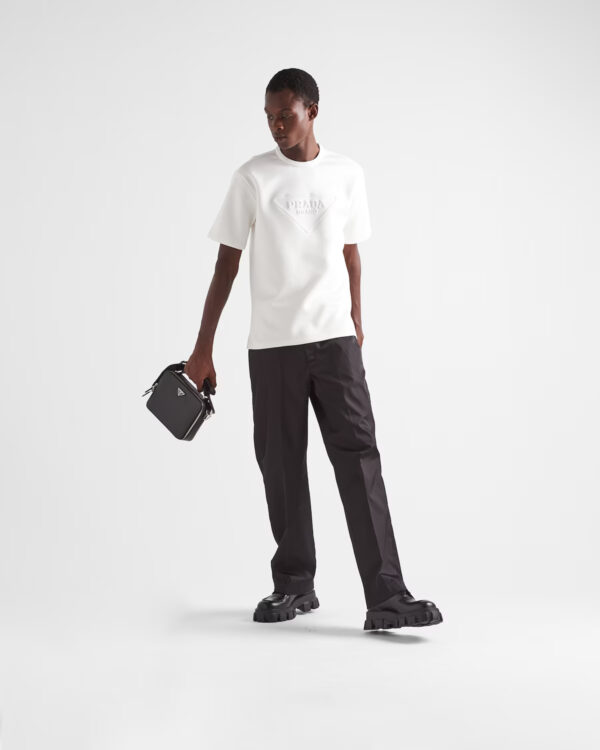 Prada Men's Technical-cotton T-shirt - Image 3