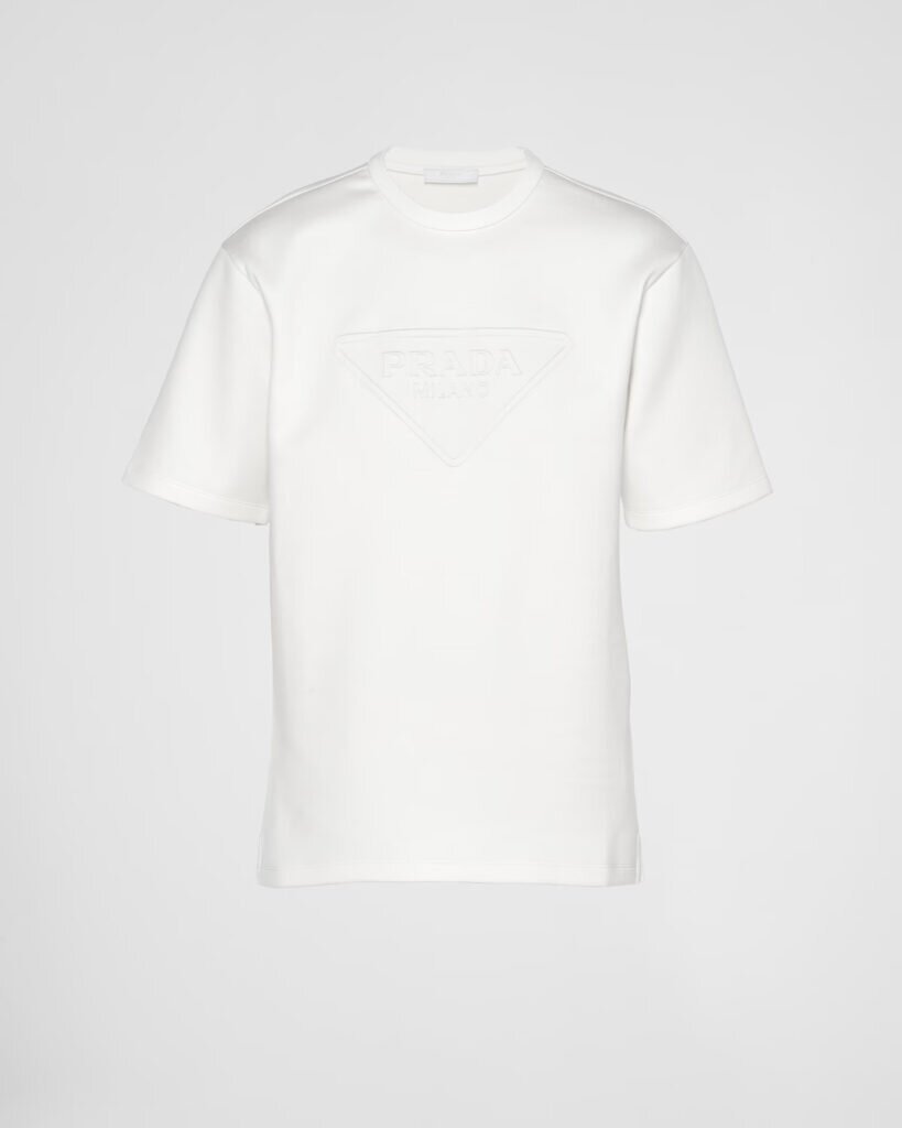 Prada Men's Technical-cotton T-shirt
