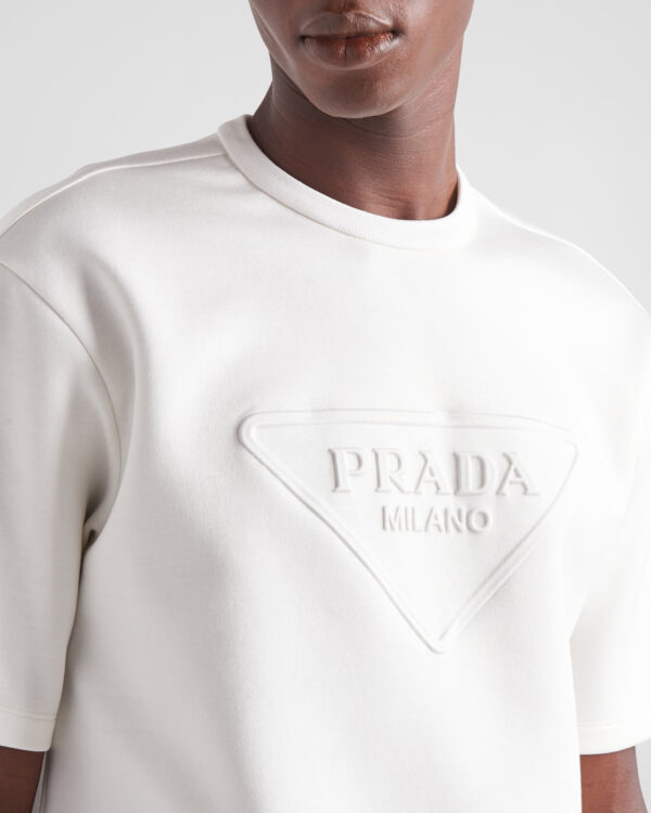 Prada Men's Technical-cotton T-shirt - Image 5