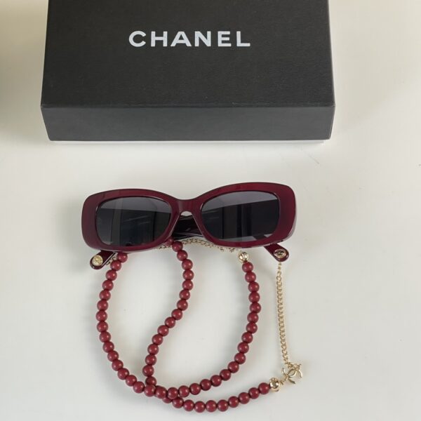 CHANEL RECTANGLE SUNGLASSES - Image 5