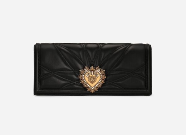 Quilted nappa leather Devotion baguette bag - Image 2