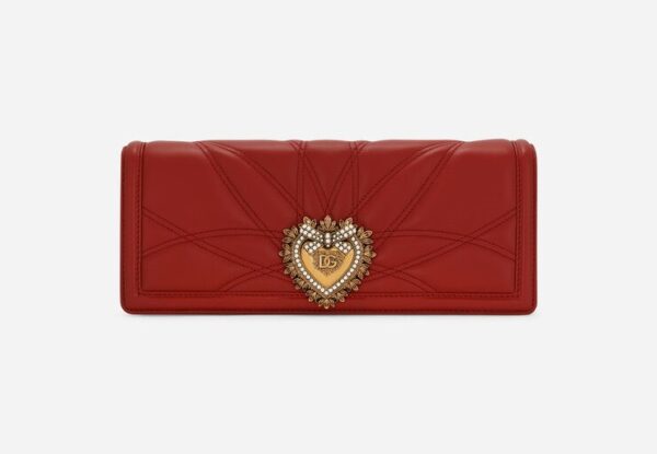 Quilted nappa leather Devotion baguette bag - Image 6