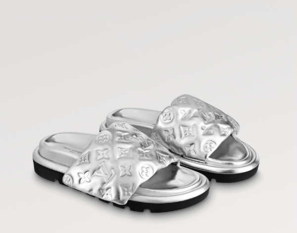 LV Pool Pillow Flat Comfort Mule - Image 2