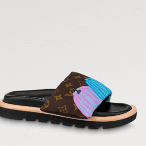 LV x YK Pool Pillow Flat Comfort Mule