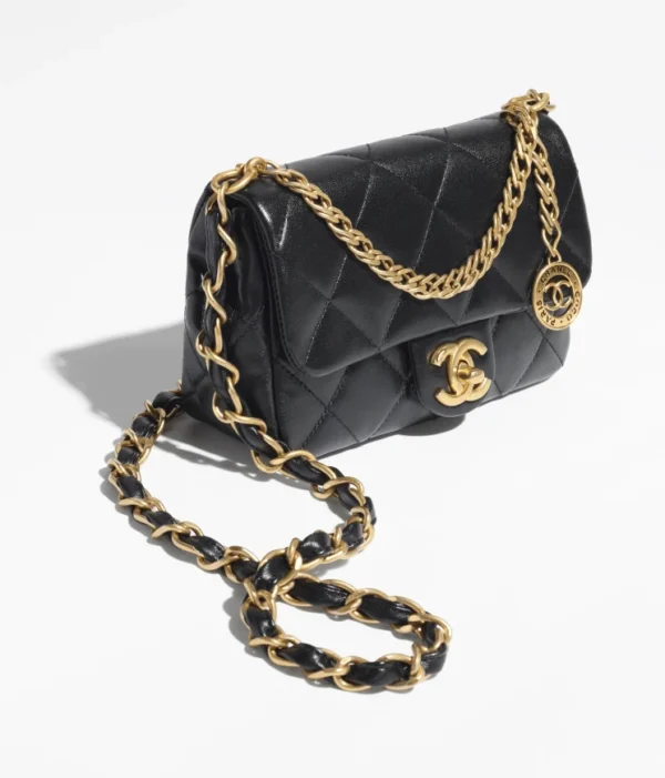 CHANEL SMALL FLAP BAG - Image 2