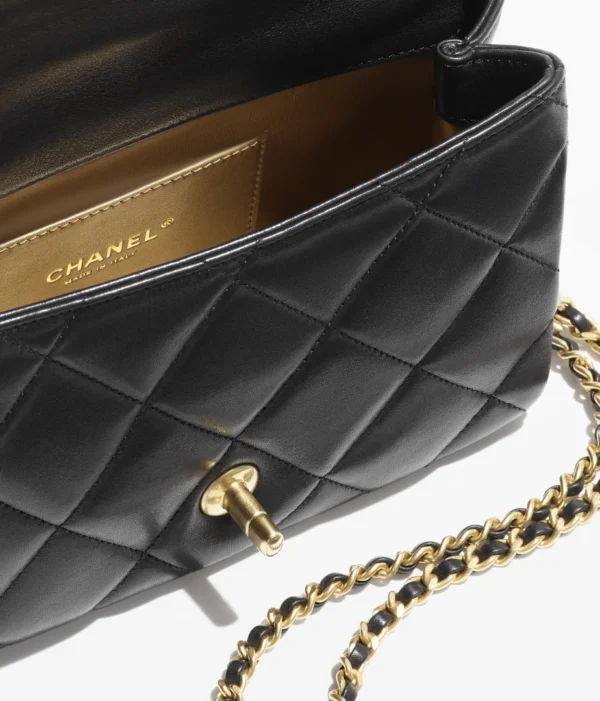 CHANEL SMALL FLAP BAG - Image 11
