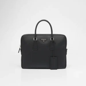 Saffiano Leather Work Bag