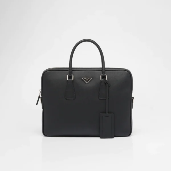 Saffiano Leather Work Bag