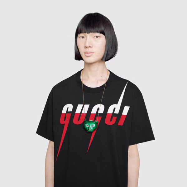 T-shirt with Gucci Blade print - Image 4