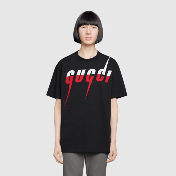 T-shirt with Gucci Blade print - Image 2