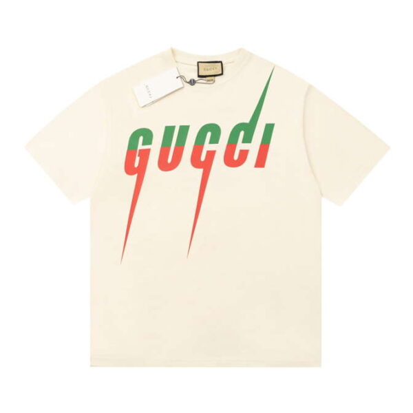 T-shirt with Gucci Blade print