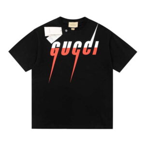 T-shirt with Gucci Blade print