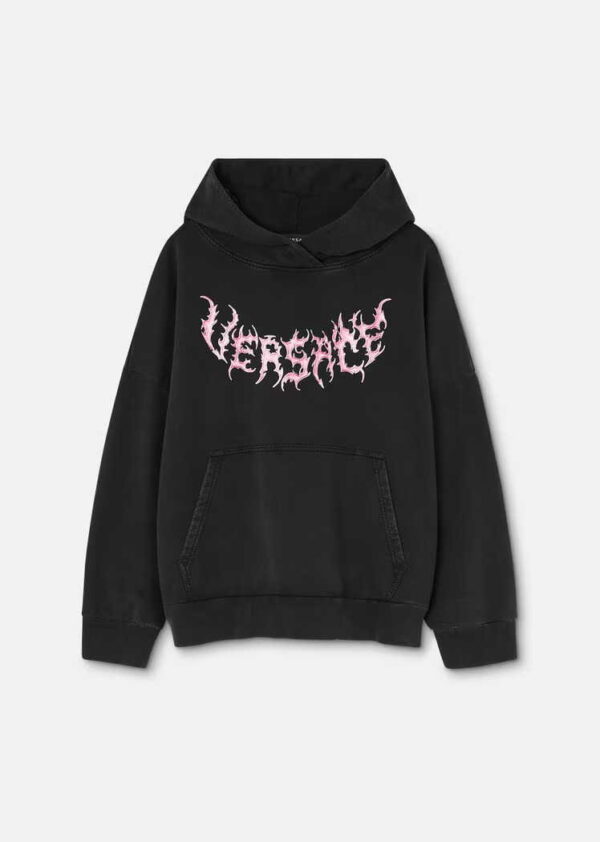 VERSACE LOGO HOODIE