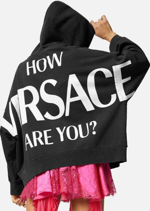 VERSACE LOGO HOODIE - Image 3