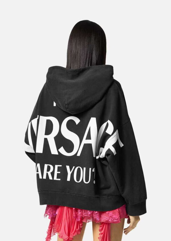 VERSACE LOGO HOODIE - Image 5
