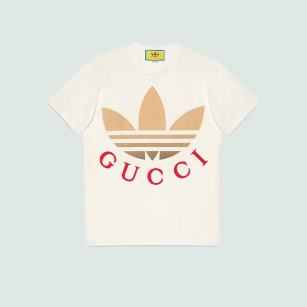 adidas x Gucci cotton jersey T-shirt