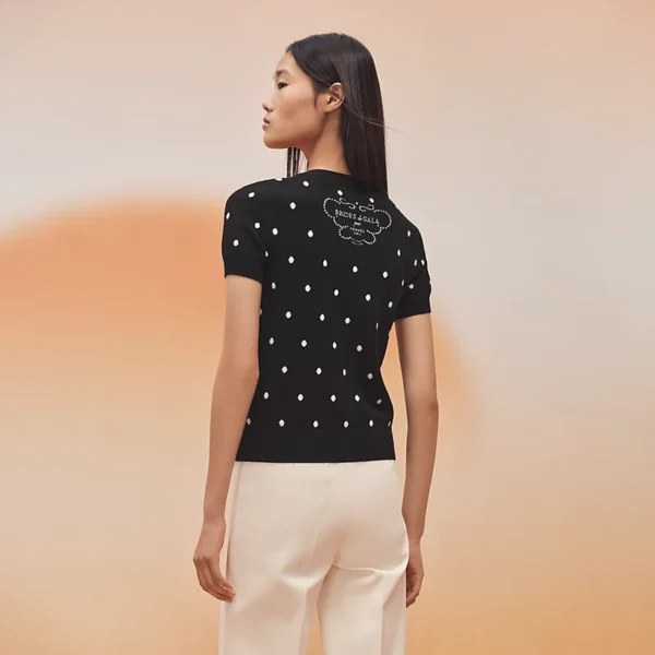 "Brides de gala" short-sleeve sweater - Image 2