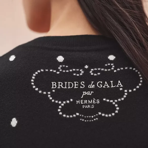 "Brides de gala" short-sleeve sweater - Image 3