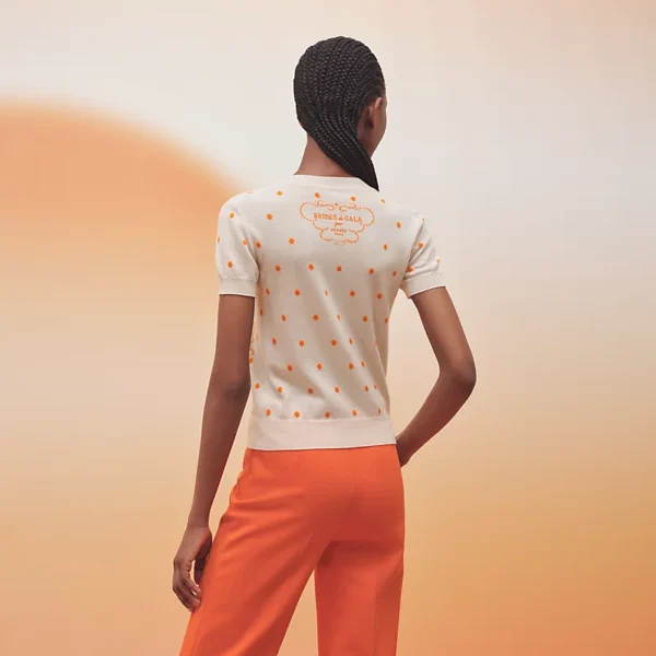"Brides de gala" short-sleeve sweater - Image 8