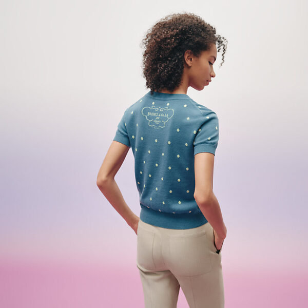 "Brides de gala" short-sleeve sweater - Image 5