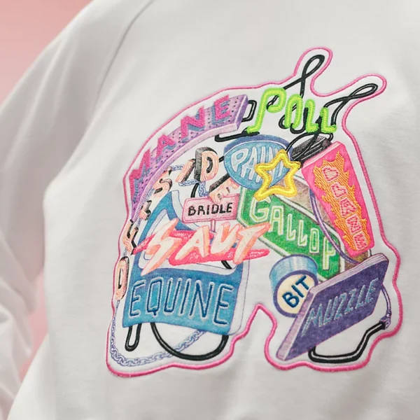 Chevaloscope embroidered sweatshirt - Image 2