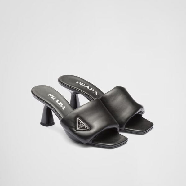 Soft padded nappa sandals - Image 6