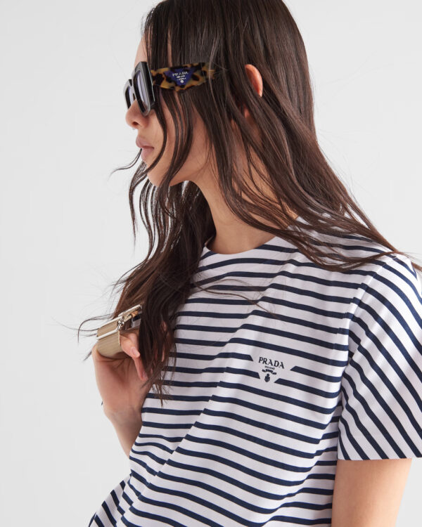 Prada Printed interlock T-shirt - Image 2