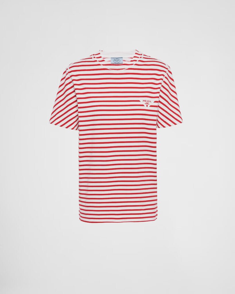 Prada Printed interlock T-shirt