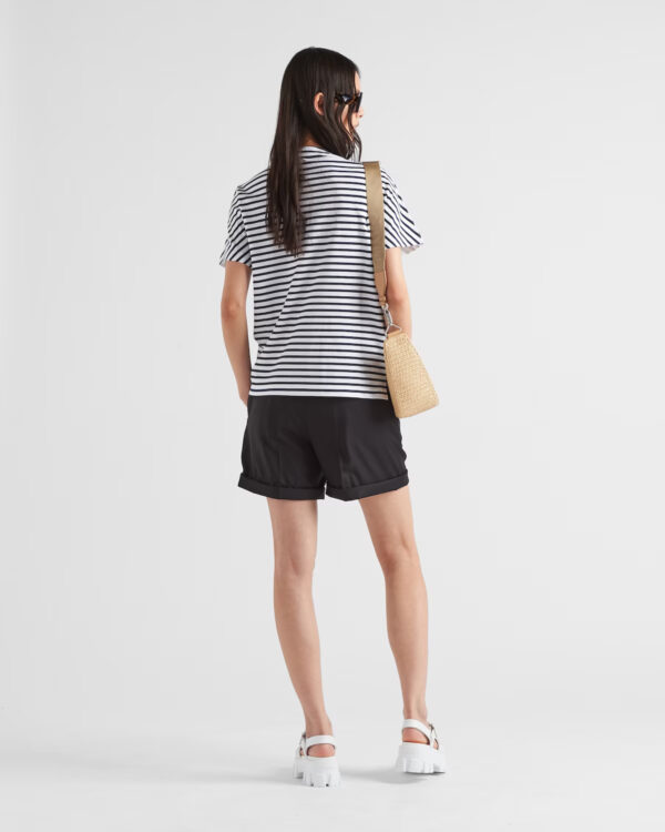 Prada Printed interlock T-shirt - Image 4
