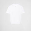 Prada Men's Stretch cotton T-shirt with logo