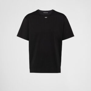 Prada Men's Stretch cotton T-shirt with logo