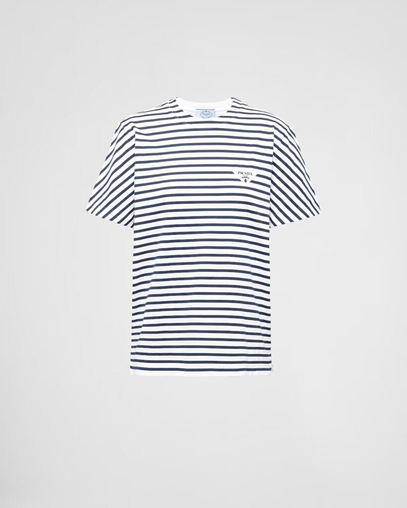 Prada Printed interlock T-shirt