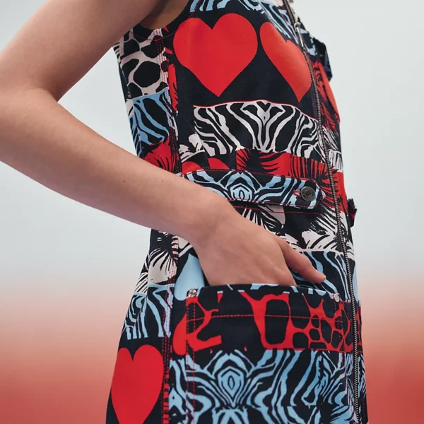 "Wild" denim dress - Image 4