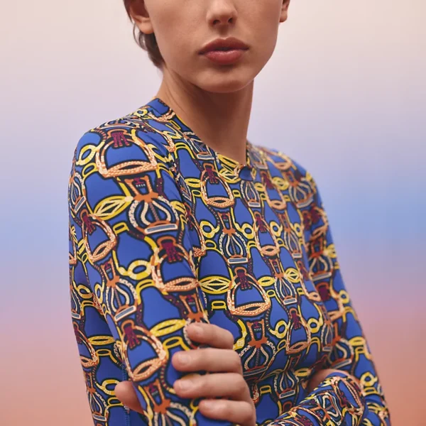 "Fantaisie d'Etriers" long-sleeved t-shirt - Image 3